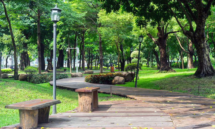 taman kota mengurangi polusi udara